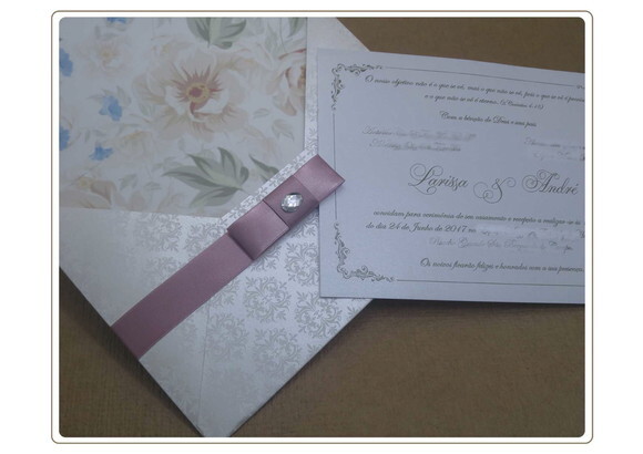 Convite Casamento Mod. Alemanha