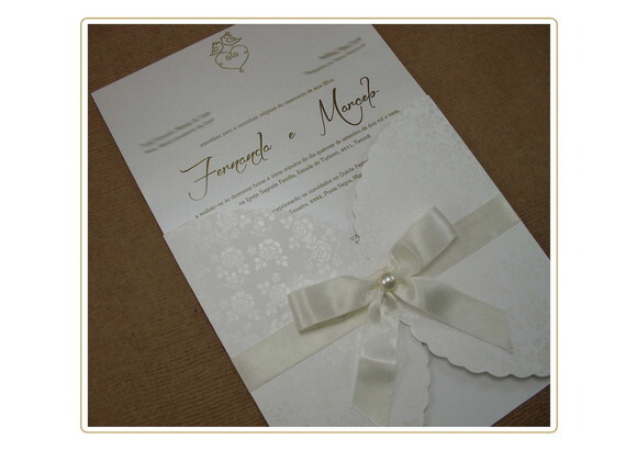 Convite Casamento Mod. Áustria
