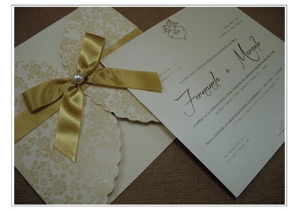 Convite Casamento Mod. Áustria