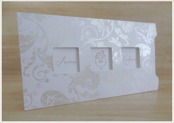 Convite Casamento Mod. Canada