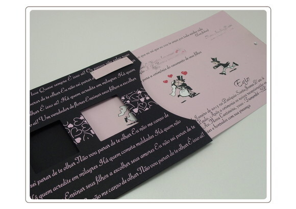 Convite Casamento Mod. Canada