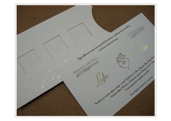 Convite Casamento Mod. Canada