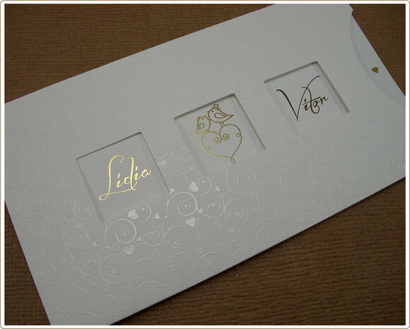 Convite Casamento Mod. Canada