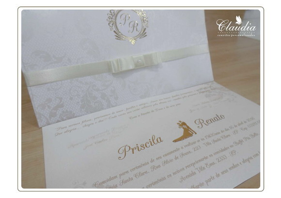 Convite Casamento Mod. China