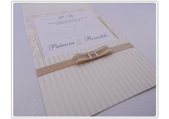 Convite Casamento Mod. Cuba