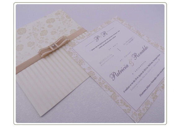 Convite Casamento Mod. Cuba