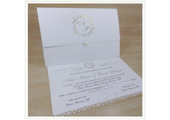 Convite Casamento Mod. Egito