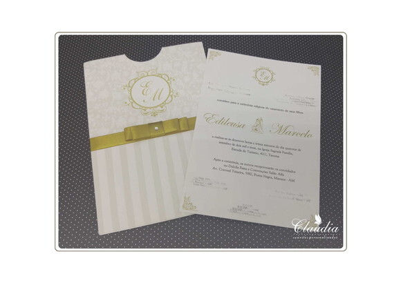 Convite Casamento Mod. Escócia