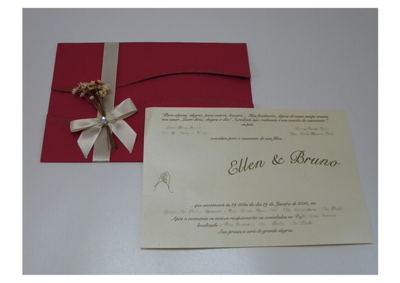 Convite Casamento Mod. Holanda