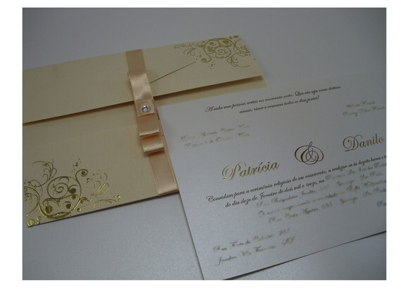 Convite Casamento Mod. Holanda