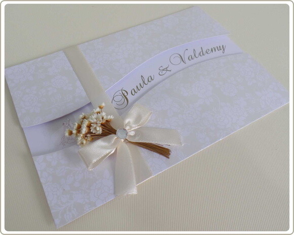 Convite Casamento Mod. Holanda