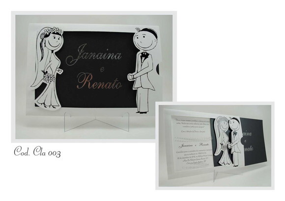 Convite Casamento Mod. Jamaica