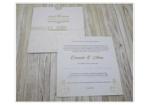 Convite Casamento Mod. Portugal