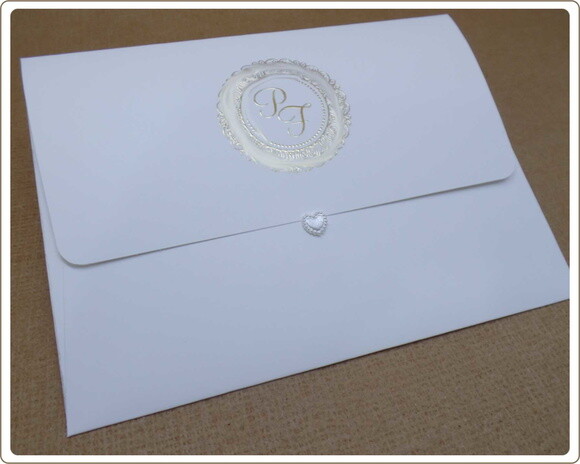 Convite de casamento C- 034-Cód. 341