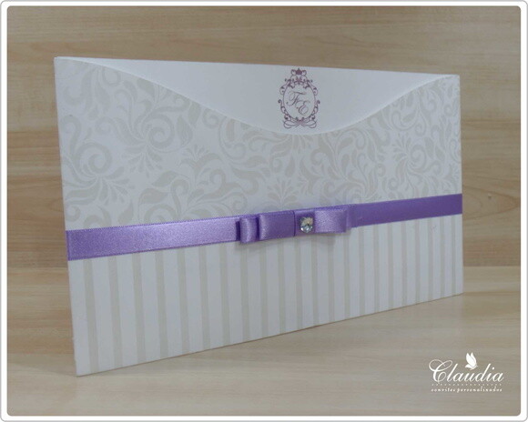 Convite de Casamento Mod. Bélgica