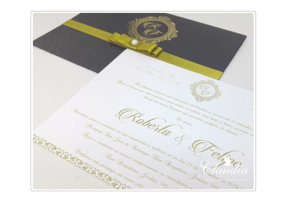 Convite de Casamento Mod. Egito