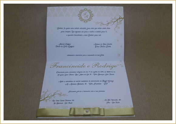 Convite de Casamento Mod. Egito