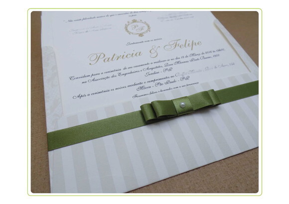 Convite de Casamento Mod. Grécia