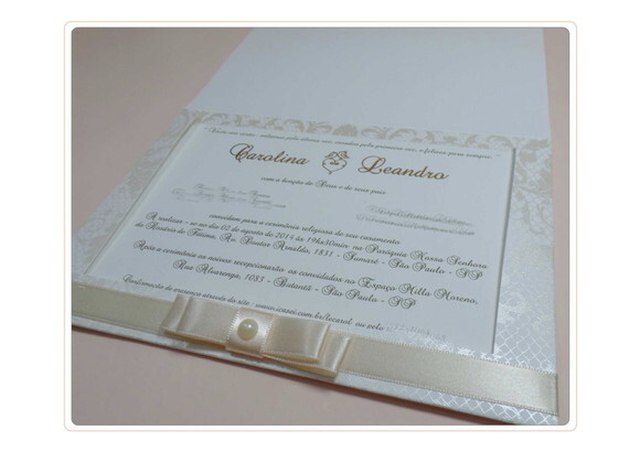 Convite de Casamento Mod. Rússia
