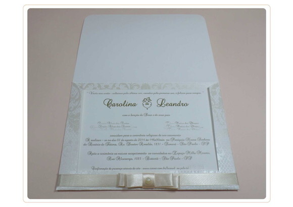 Convite de Casamento Mod. Rússia