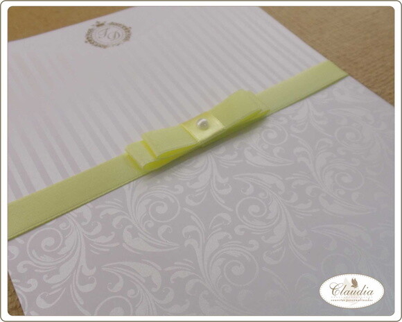 Convite de Casamento Mod. Turquia