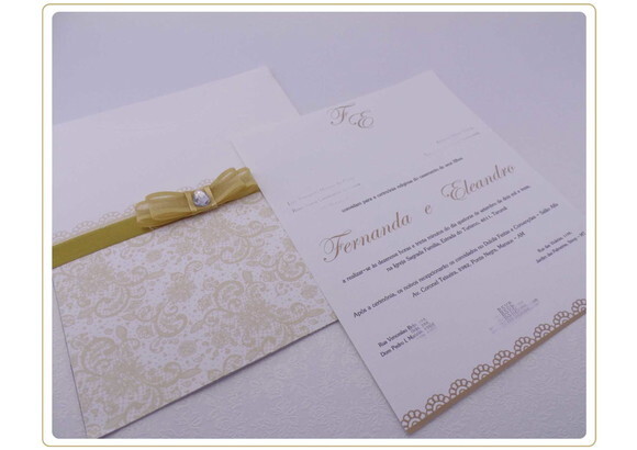 Convite de Casamento Mod. Turquia