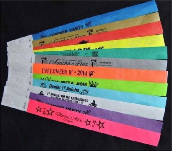 Pulseira de identificação Personalizada