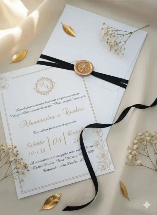 Convite Casamento Veneza