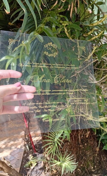 Acetato para Convite