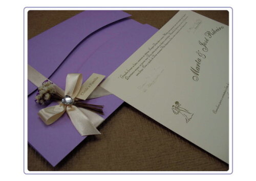 Convite Casamento (mod. Holanda)