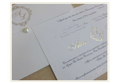 Convite Casamento C- 015 - Cód. 152