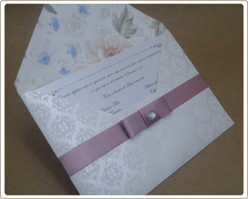 Convite Casamento Mod. Alemanha