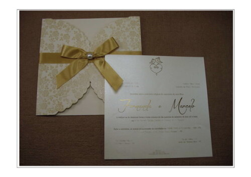 Convite Casamento Mod. Áustria