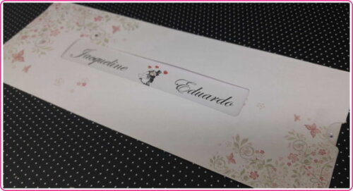 Convite Casamento Mod. Brasil