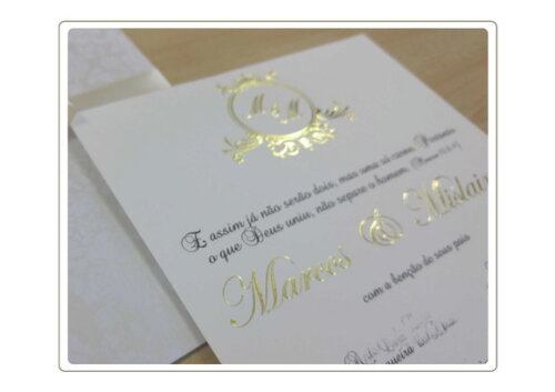 Convite Casamento Mod. Bulgária