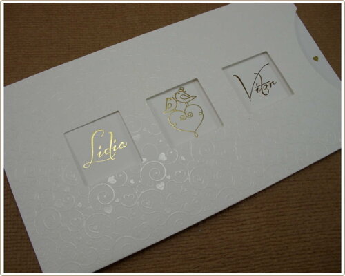 Convite Casamento Mod. Canada