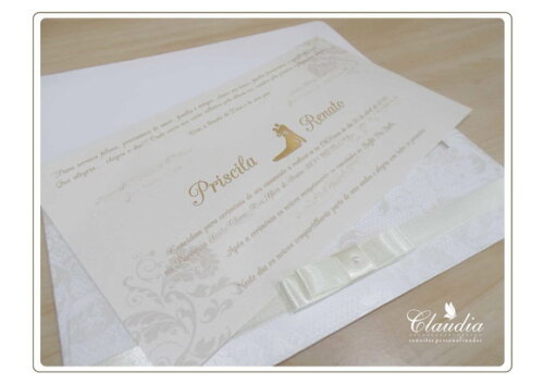 Convite Casamento Mod. China