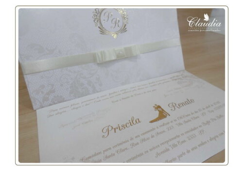 Convite Casamento Mod. China