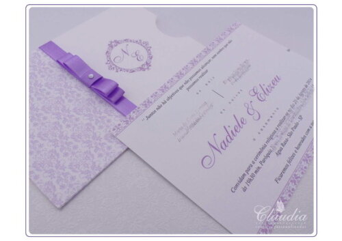 Convite Casamento Mod. Escócia