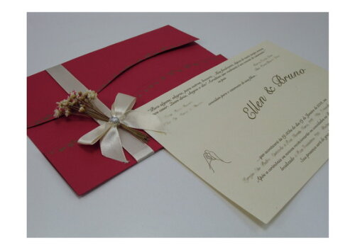 Convite Casamento Mod. Holanda