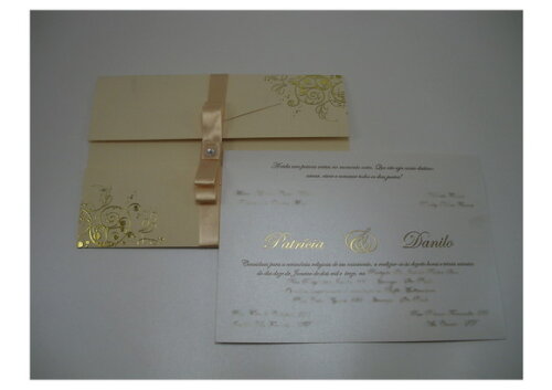 Convite Casamento Mod. Holanda