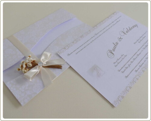 Convite Casamento Mod. Holanda