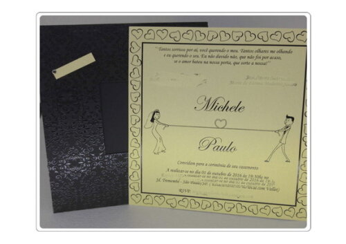 Convite Casamento Mod.chile