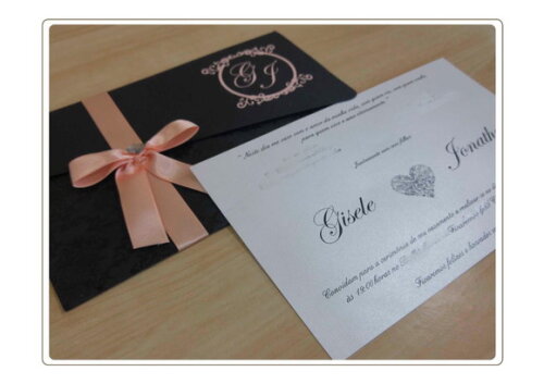 Convite de Casamento Mod. Dinamarca