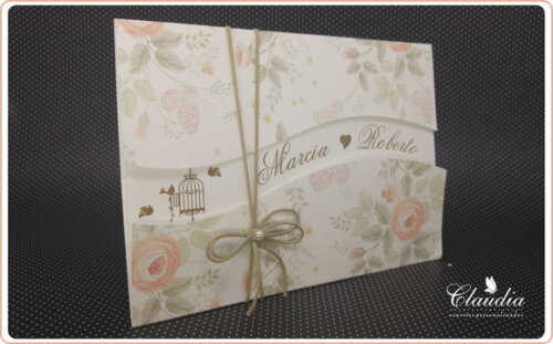 Convite de Casamento Mod. Holanda