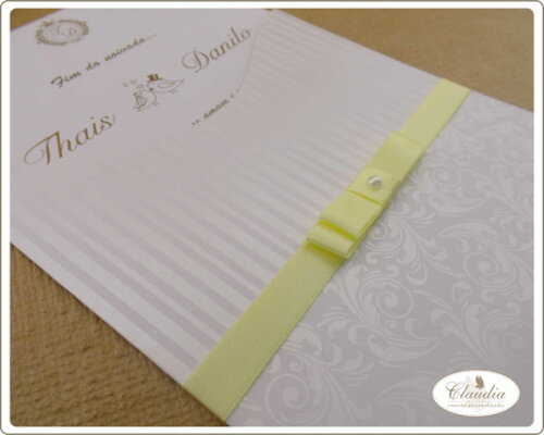 Convite de Casamento Mod. Turquia