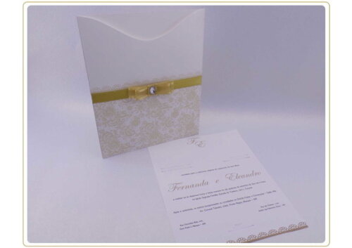 Convite de Casamento Mod. Turquia