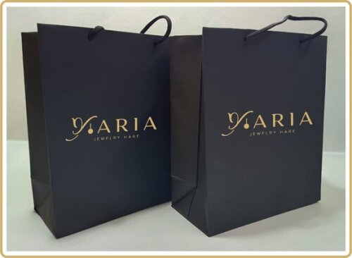 Sacola Preta Personalizada