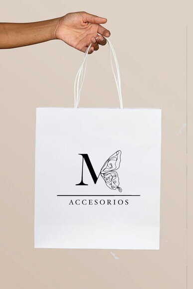 Sacola Branca Personalizada