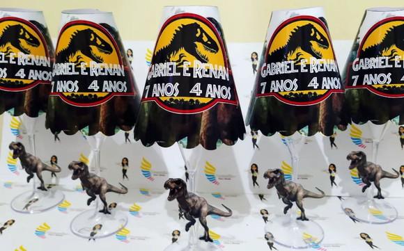 Abajur Personalizado Jurassic Park